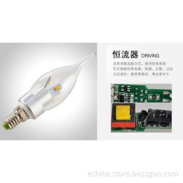 E14/E12/E26/E27 decorative led candle light